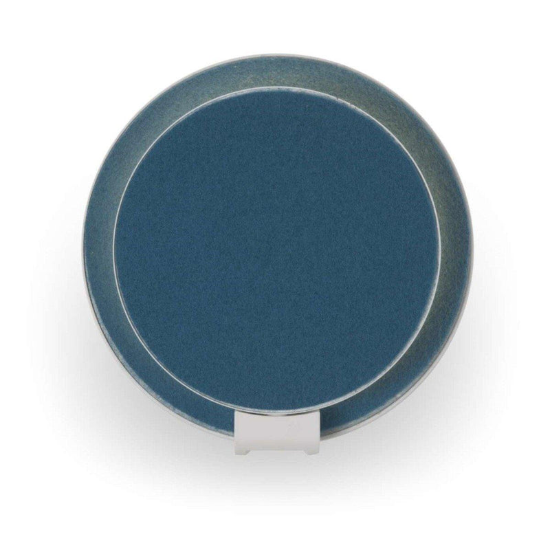 Gravy LED Wall Sconce by Koncept, Color: Azure Felt, Finish: Chrome, Installation Type: Hardwired | Casa Di Luce Lighting