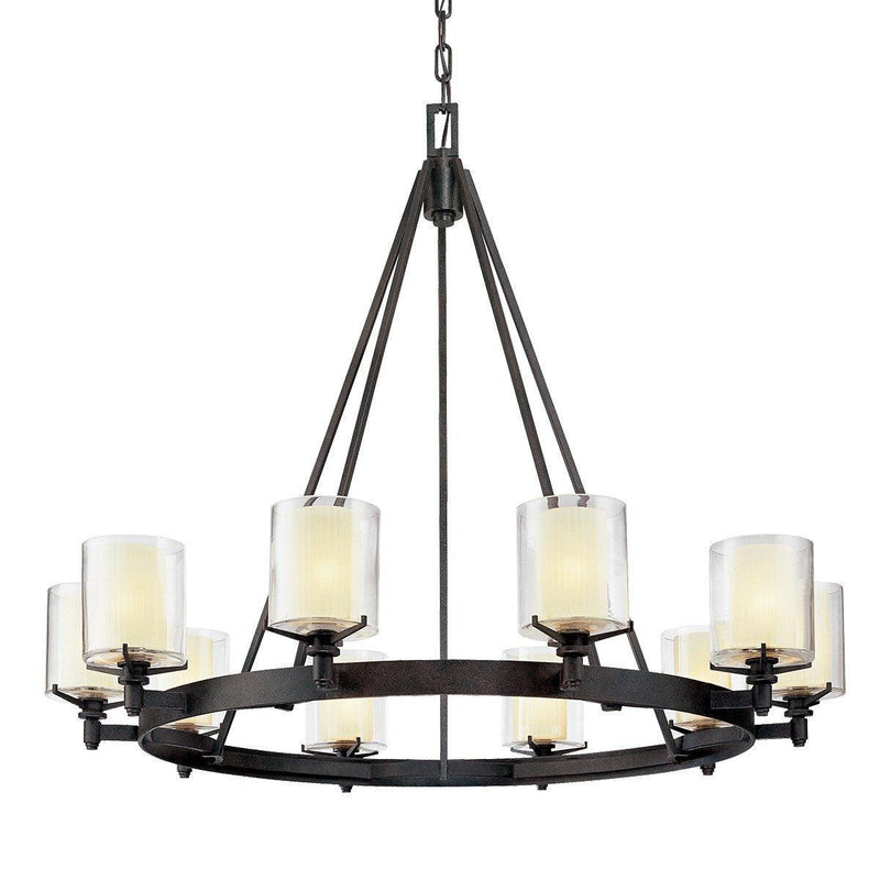 Arcadia Chandelier by Troy Lighting, Size: Large, ,  | Casa Di Luce Lighting