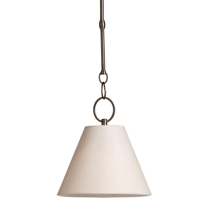 Altamount Off White Pendant by Hudson Valley, Finish: Historic Nickel-Hudson Valley, Size: Small,  | Casa Di Luce Lighting