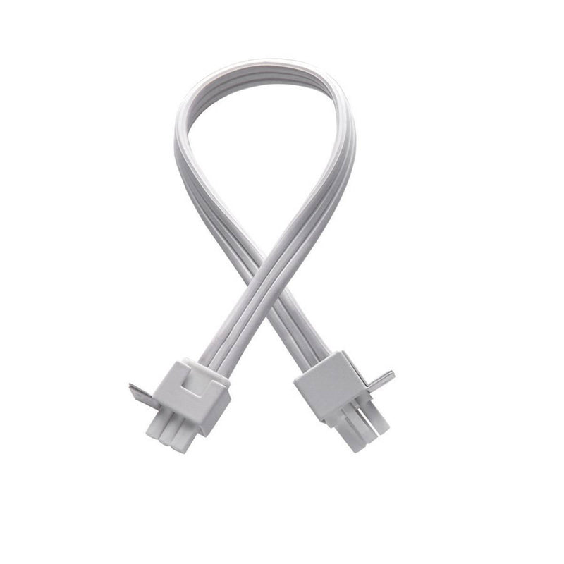 Interconnect Cable for Xenon Light Bars by W.A.C. Lighting, Colour: White, Size: 12 Inch,  | Casa Di Luce Lighting