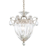 Bagatelle Pendant Light by Schonbek, Finish: Silver Polished-Schonbek, Size: Large, Crystal Color: Heritage-Schonbek | Casa Di Luce Lighting