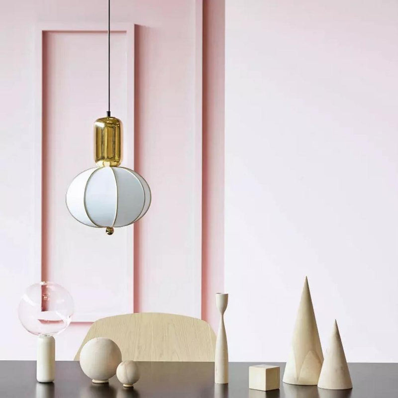 Balloon Pendant Lamp by MM Lampadari, Finish: Gold, Size: Large,  | Casa Di Luce Lighting