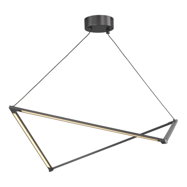Balto Linear Suspension Light by Tech Lighting, Finish: Gunmetal - Tech, Gold Satin, Light Option: 120 Volt LED, 277 Volt LED,  | Casa Di Luce Lighting
