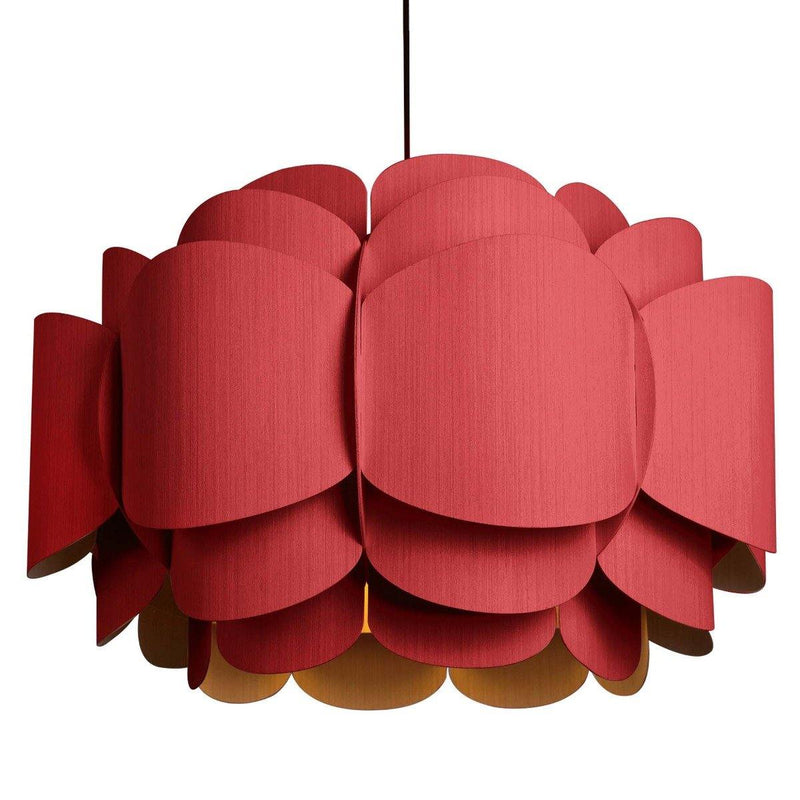 Bella Pendant by Weplight, Color: Red, Size: Large,  | Casa Di Luce Lighting