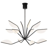 Belterra Large Chandelier by Tech Lighting, Finish: Black Matte, ,  | Casa Di Luce Lighting