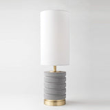 Iris Table Lamp by Mitzi, Finish: Brass Aged, Nickel Polished, ,  | Casa Di Luce Lighting