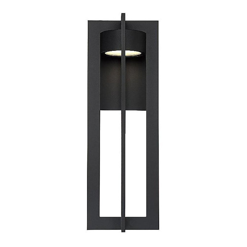 Chamber Outdoor Wall Sconce by W.A.C. Lighting, Finish: Black, Size: 25 Inch,  | Casa Di Luce Lighting