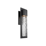 Mist Outdoor Wall Sconce by Modern Forms, Color: Black, Size: Large,  | Casa Di Luce Lighting
