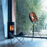 Fortuny Floor Lamp by Pallucco, Color: Semi Gloss Black/Bronze Metallic-Palluco, Finish: Black,  | Casa Di Luce Lighting