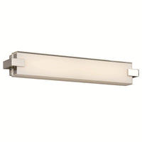 Bliss LED Bath Bar by W.A.C. Lighting, Size: Small, ,  | Casa Di Luce Lighting