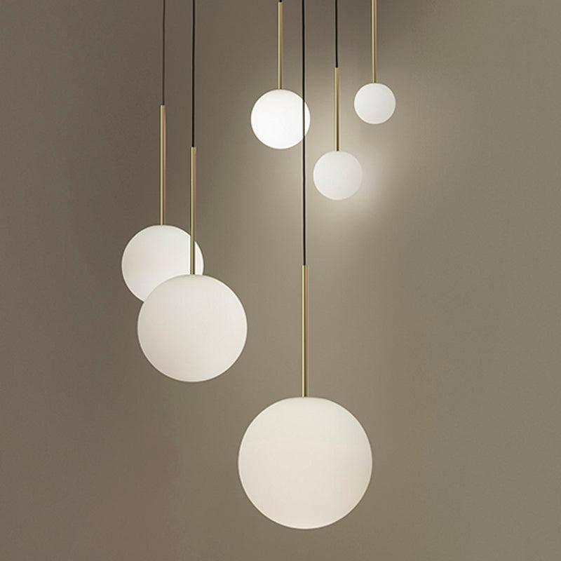 Bola Sphere Option 3 Chandelier by Pablo, Finish: Chrome, Brass, Gunmetal, Rose Gold, ,  | Casa Di Luce Lighting