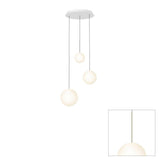 Bola Sphere Option 2 Chandelier by Pablo, Finish: Brass, Number of Lights: 3-Light,  | Casa Di Luce Lighting