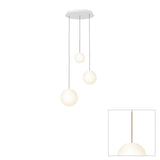 Bola Sphere Option 2 Chandelier by Pablo, Finish: Rose Gold, Number of Lights: 3-Light,  | Casa Di Luce Lighting