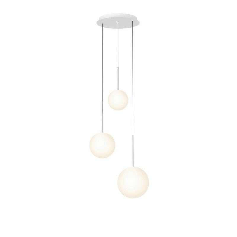 Bola Sphere Option 3 Chandelier by Pablo, Finish: Chrome, ,  | Casa Di Luce Lighting