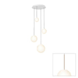 Bola Sphere Option 1 Chandelier by Pablo, Finish: Rose Gold, Number of Lights: 4-Light,  | Casa Di Luce Lighting