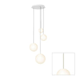 Bola Sphere Option 2 Chandelier by Pablo, Finish: Brass, Number of Lights: 4-Light,  | Casa Di Luce Lighting