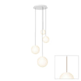Bola Sphere Option 2 Chandelier by Pablo, Finish: Rose Gold, Number of Lights: 4-Light,  | Casa Di Luce Lighting