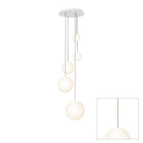 Bola Sphere Option 2 Chandelier by Pablo, Finish: Brass, Number of Lights: 5-Light,  | Casa Di Luce Lighting