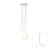 Bola Sphere Option 2 Chandelier by Pablo, Finish: Rose Gold, Number of Lights: 5-Light,  | Casa Di Luce Lighting