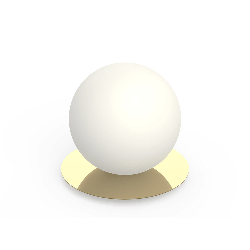Bola Sphere Table Lamp by Pablo, Finish: Brass, Size: Large,  | Casa Di Luce Lighting
