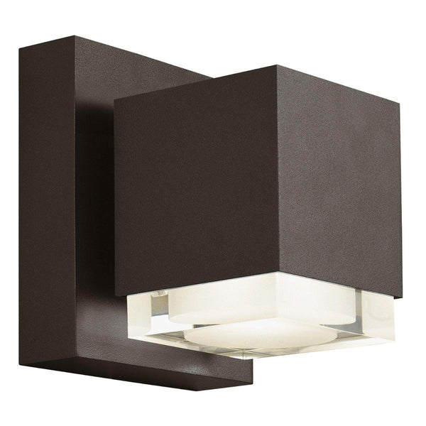Bronze Downlight Voto 6 Outdoor LED Wall Sconce by Tech Lighting