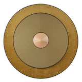 Cymbal Wall Sconce by Forestier, Finish: Bronze, Size: Medium,  | Casa Di Luce Lighting