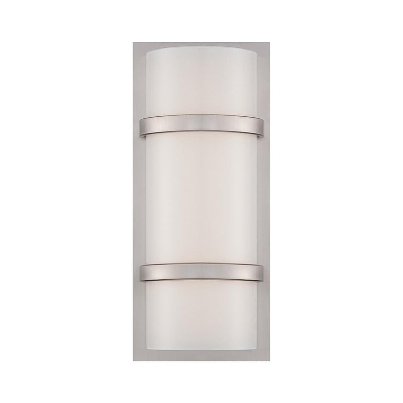 Brushed Nickel Vie dweLED Wall Sconce by WAC Lighting
