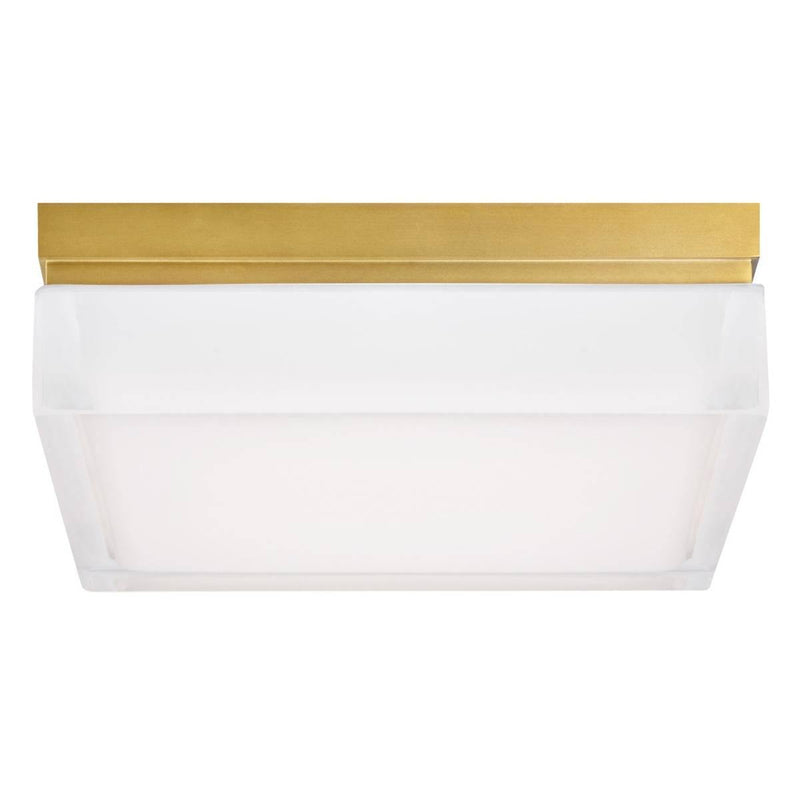 Boxie Large Ceiling Light by Tech Lighting, Finish: Brass Aged, Light Option: 120 Volt LED, Color Temperature: 3000K | Casa Di Luce Lighting