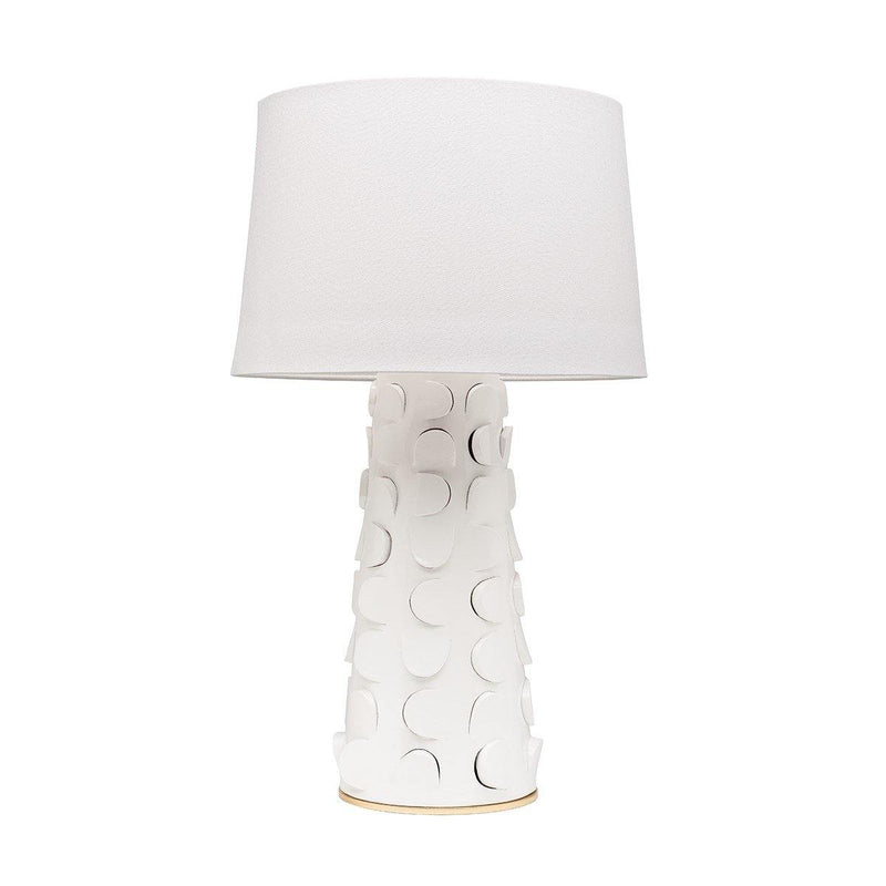 Naomi Table Lamp by Mitzi, Finish: White Lustro/Gold Leaf Combo-Mitzi, ,  | Casa Di Luce Lighting