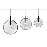 Cantina LED Pendant by Sonneman, Color: Clear, White, Smokey, Size: Small, Medium, Large,  | Casa Di Luce Lighting