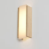 Capio Wall Sconce by Cerno, Finish: White Washed Oak, Color Temperature: 3500K, Size: Small | Casa Di Luce Lighting