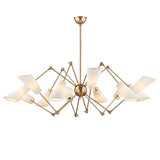 Buckingham Chandelier by Hudson Valley, Finish: Brass Aged, Number of Lights: 12,  | Casa Di Luce Lighting