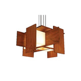 Muto Pendant by Cerno, Color Temperature: 3500K, Wood Color: Walnut-LZF,  | Casa Di Luce Lighting