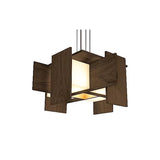 Muto Pendant by Cerno, Color Temperature: 2700K, Wood Color: Walnut Dark Stained-Cerno,  | Casa Di Luce Lighting