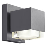 Charcoal Downlight Voto 8 Outdoor LED Wall Sconce by Tech Lighting
