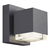 Charcoal Downlight Voto 6 Outdoor LED Wall Sconce by Tech Lighting