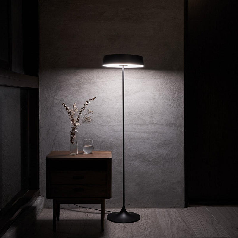 China LED Floor Lamp by Seed Design, Finish: Matt Brass, Matt Black, Oiled Bronze-Cerno, Light Option: LED, E26,  | Casa Di Luce Lighting