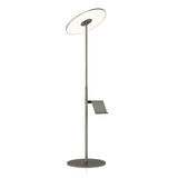 Circa Floor Lamp by Pablo, Finish: Graphite, Type: With Pedestal,  | Casa Di Luce Lighting