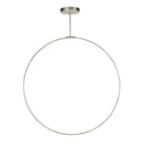 Cirque Pendant by Kuzco, Finish: Nickel Brushed, Size: 48 Inch,  | Casa Di Luce Lighting