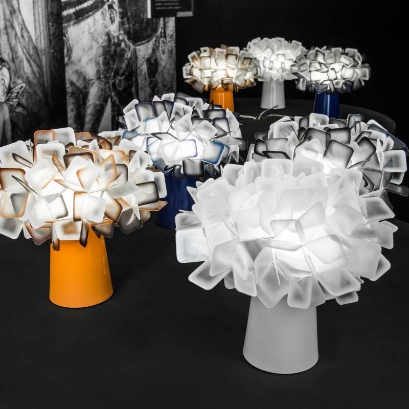 Clizia Table Lamp by Slamp, Color: Black, White, Orange, Purple, Fume-Slamp, ,  | Casa Di Luce Lighting