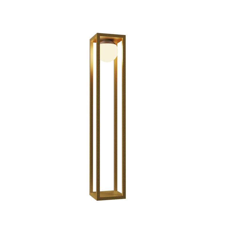 Cubic Floor Lamp - Gold