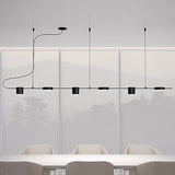 Counterpoint 6 LED Light Linear Pendant by Sonneman, Finish: Aluminum, Black, White, ,  | Casa Di Luce Lighting