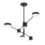Counterpoint LED Pendant by Sonneman, Finish: Black, ,  | Casa Di Luce Lighting