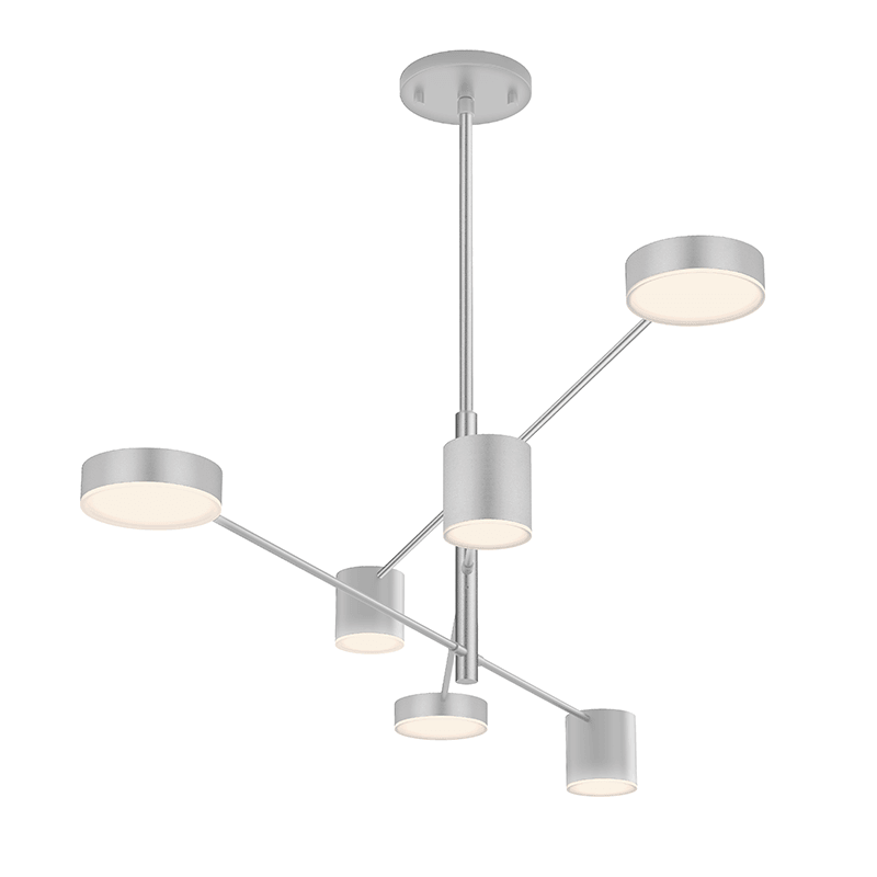Counterpoint LED Pendant by Sonneman, Finish: Aluminum, Black, White, ,  | Casa Di Luce Lighting