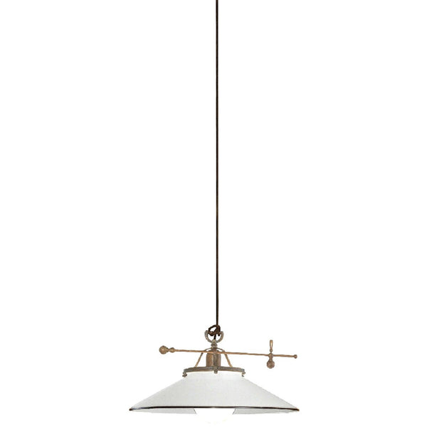 Brass Country Pendant Light by Il Fanale