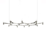 Crown Plana Chandelier by Nemo, Finish: Gold Painted, ,  | Casa Di Luce Lighting