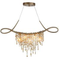 Golden Silver Cradle Pendant Light by Studio M