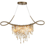 Golden Silver Cradle Pendant Light by Studio M