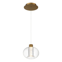 Crater LED Mini Pendant by W.A.C. Lighting, Title: Default Title, ,  | Casa Di Luce Lighting