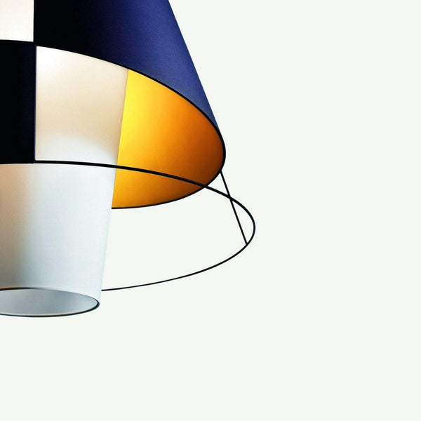 Crinolina Pendant Light by Pallucco, Shade: White/Gold-Pallucco, Anthracite/Gold-Pallucco, Finish: White, Anthracite,  | Casa Di Luce Lighting